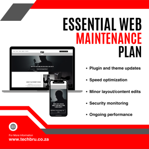 Essential Web Maintenance Plan.
