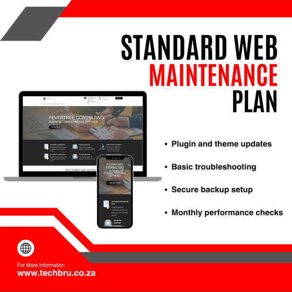 Standard Web Maintenance Plan.